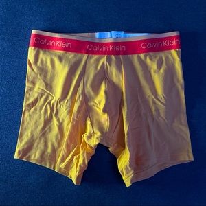 Calvin Klein Pride Boxer Brief - Yellow (S)